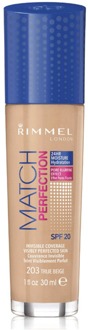 Rimmel London Match Perfection Foundation - True Beige Beige - 000
