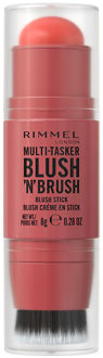 Rimmel London Multi-tasker Blush 'n' Brush Stick #250 - Coral Dust 8 gr - One Size