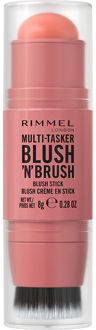 Rimmel London Multifunctionele Blush 'n' Brush Stick #100 - Cotton Candy 8 gr - One Size