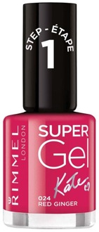 Rimmel London SuperGel Nagellak - 024 Red Ginger - Roze