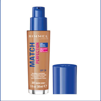 Rimmel Match Perfection foundation - 301 Warm Honey - 000