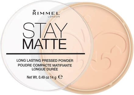 Rimmel Stay Matte Pressed Powder 006 Warm Beige Poeder 14 g - 000