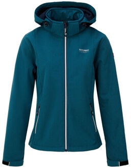 rinda softshell softshell jack dames - Lichtblauw