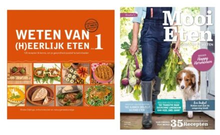 Rineke Dijkinga Books Weten Van Heerlijk Eten Deel 1 + Bookazine Mooi Eten - Rineke Dijkinga