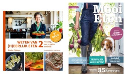 Rineke Dijkinga Books Weten Van Heerlijk Eten Deel 2 + Bookazine Mooi Eten - Rineke Dijkinga