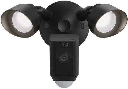 Ring Floodlight Cam Wired Plus IP-camera Zwart