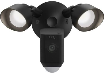 Ring Floodlight Cam Wired Plus IP-camera Zwart