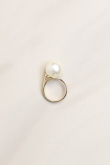 Ring met parel Pearl  goud - One Size,