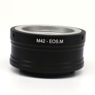 Ring Mount Adapter Voor M42 Mount Lens Eosm Eos M M10 M2 M3 EF-M M42-Eosm