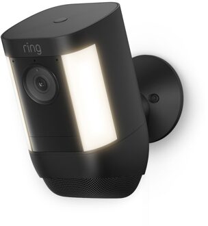 Ring Spotlight Cam Pro - Battery IP-camera Zwart