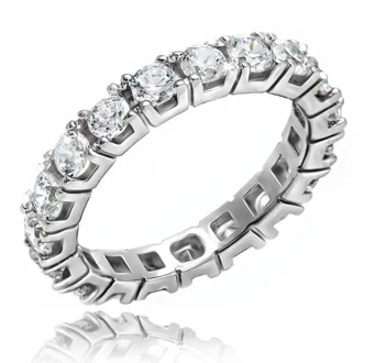 Ring Sunduk from silver "track"