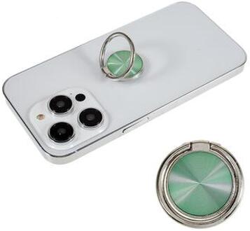 Ring Telefoonhouder CD Aders Beugel Standaard Universele Metalen Smartphone Grip - Lichtgroen