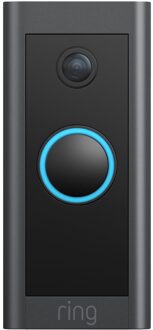 Ring Video Doorbell Wired Slimme deurbel Zwart