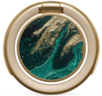 Ringholder Gold - Telefoonring - Emerald Pool Meerkleurig - One size