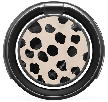 Ringholder Gunmetal - Telefoonring - Almond Latte Meerkleurig - One size