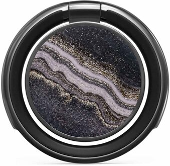 Ringholder Gunmetal - Telefoonring - Magic Night Meerkleurig - One size