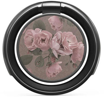 Ringholder Gunmetal - Telefoonring - Vintage Glamour Meerkleurig - One size