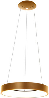 Ringlede Hanglamp Brons Goud