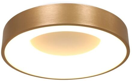 Ringlede Plafondlamp Goud