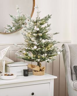RINGROSE - Kerstboom - Wit - 70 cm - PVC Groen