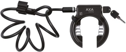 Ringslot Solid Plus met insteekketting ART-2 zwart