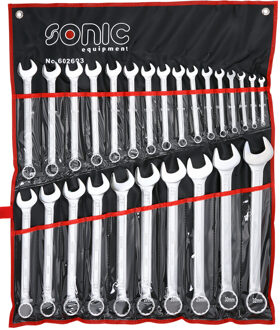 Ringsteeksleutelset in etui 26-dlg. 602603