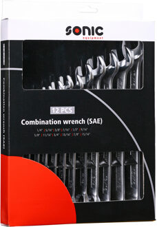 Ringsteeksleutelset INCH (SAE) 12-delig