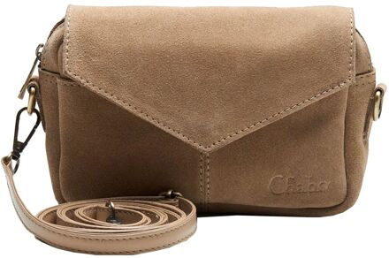 Rio Romy Crossbody Schoudertas zand damestas - H 13 x B 20 x D 4 cm