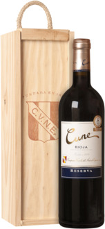 Rioja Reserva met Houten Kist 75CL