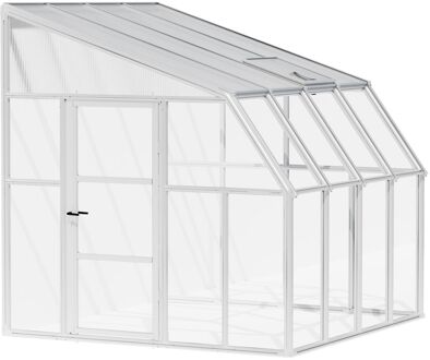 Rion® Serre Muurkas RI33440 - Broeikas - Tuinkas 260x258x266 cm Wit