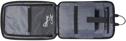 Rise gerecyclede laptop rugzak Zwart - One size