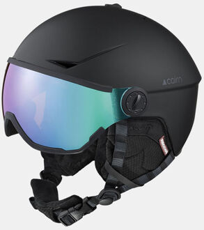 Rise Visor Pure Skihelm Zwart