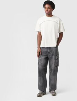 Riser Pocket Jeans, zwart - XL