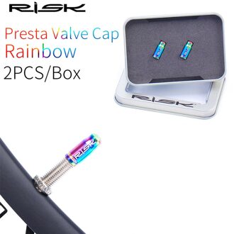 Risico FV55 AV55 Weg Mountainbike Fiets Titanium Presta Schrader Valve Cap Nut Wrench Stofkap Fietsen Acces Presta Valve Cap RNW