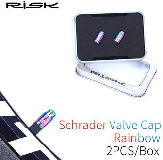 Risico FV55 AV55 Weg Mountainbike Fiets Titanium Presta Schrader Valve Cap Nut Wrench Stofkap Fietsen Acces SchraderValveCap RNW
