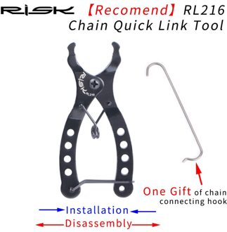 Risico Mini Bike Chain Quick Link Tool Met Haak Up Multi Link Tang Mtb Road Fietsen Chain Klem Magische Gesp fiets Tool Kit