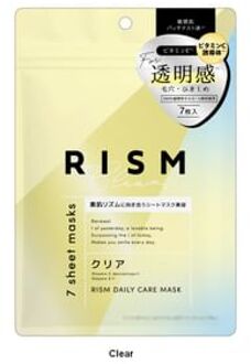 RISM Daily Care Mask Clear - 7 pcs