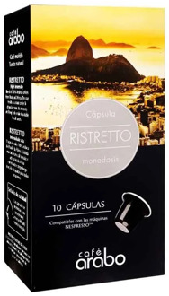 Ristretto Arabo 10 compatible Nespresso capsules