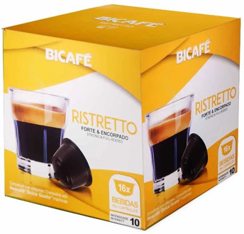 RISTRETTO Bicafé,16 compatible capsules Dolce Gusto®