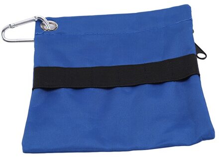 Ritssluiting Golf Tee Bal Zak Nylon Opbergtas Houder Met Karabijnhaak Golfen Accessoires