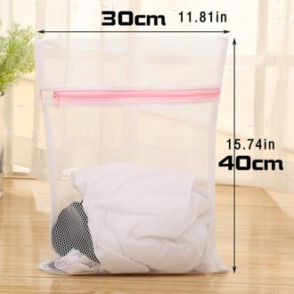 Ritssluiting Mesh Wasserij Wassen Tassen Opvouwbare Ondergoed Wasmachine Kleding Bescherming Kleding Organizer groen
