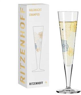 Ritzenhoff Goldnacht Champus 1036 champagneglas Helder