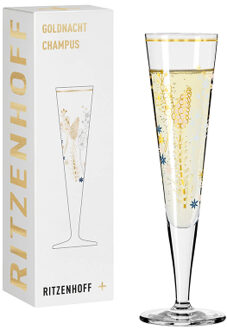 Ritzenhoff Goldnacht Champus 1037 champagneglas Helder