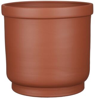 Riva Bloempot - 26x26x23 cm - Terracotta - Terra Bruin