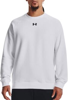 Rival Fleece Crew Sweater Heren wit - XL