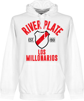 River Plate Established Hoodie - Wit - XXL