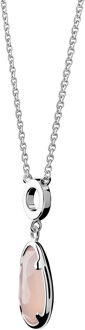 'Rivera' Dames 925 Sterling Zilveren Halsketting - Zilver ZK-7480/PC