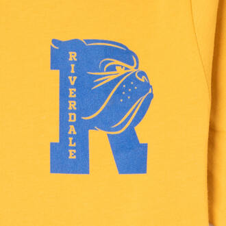 Riverdale Bulldog Pocket Print Unisex T-Shirt - Geel - XL - Geel