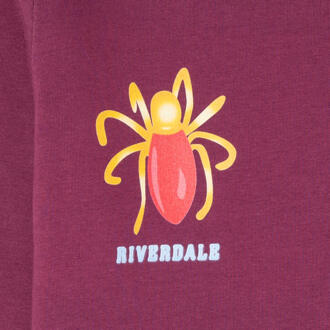 Riverdale Cheryl Blossom Broach Unisex Sweatshirt - Bordeaux - XXL Wijnrood