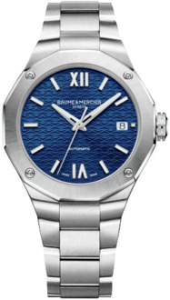 Riviera 10679 Automatisch Stalen Horloge Baume et Mercier , Blue , Dames - ONE Size